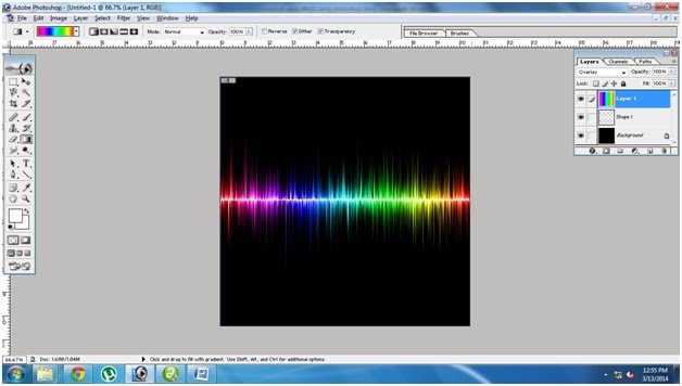 colorful wave effect colorful wave effect