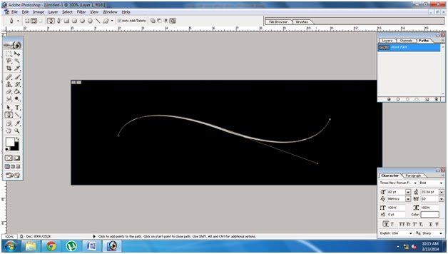 curve with glow effect curve with glow effect
