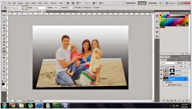 3d pop out effect in photoshop14 3d pop out effect in photoshop14