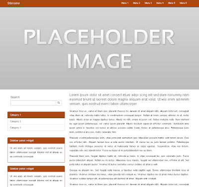 responsive-plain-layout-with-left-sidebar