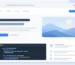 Accessible floating social share toolbar beside a website article